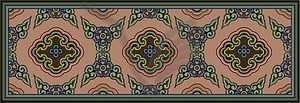 Chinese floral ornament - vector image