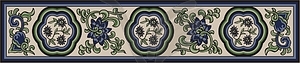 Chinese floral ornament - royalty-free vector image