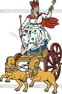 Kybele - vector clipart