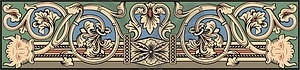 Medieval decoration - vector clipart / vector image