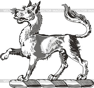 Dog - vector image