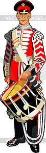 Drummer - vector clipart