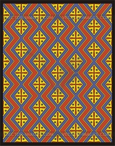 Ancient Egyptian ornamental pattern - vector clipart