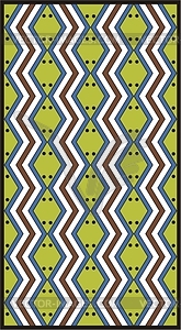 Ancient Egyptian ornamental pattern - vector clip art