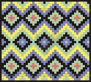 Ancient Egyptian ornamental pattern - vector image