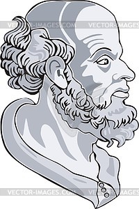 Epicurus - vector clipart