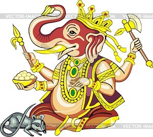 Ganesha - vector image