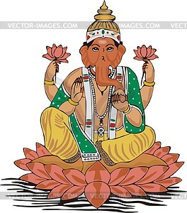 Ganesha - vector image