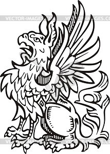 Gryphon - vector clipart