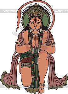 Hanuman - vector image