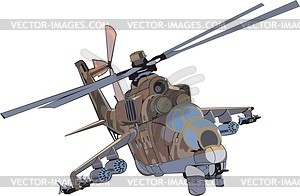 Helicopter - vector clipart