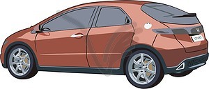 Honda - vector clip art