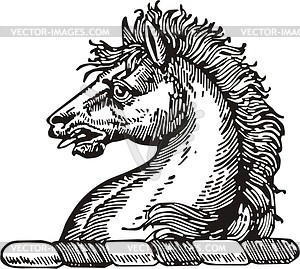 Horse - vector clipart
