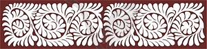 Japanese floral ornament - vector clipart