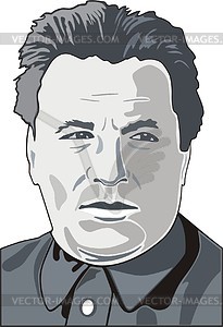 Sergei Kirov - vector clipart