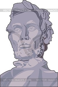 Abraham Lincoln - vector clipart