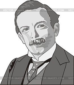 George Lloyd - vector clipart