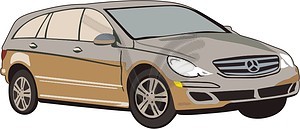 Mercedes - vector clipart