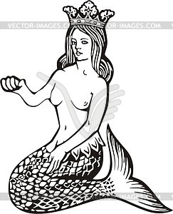 Mermaid - vector image