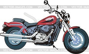 Motorcycle - vector clipart