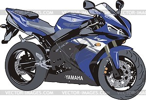 Motorcycle - vector clip art