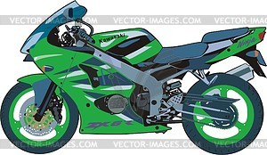 Motorcycle - vector image