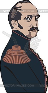 Nikolai I - vector clipart