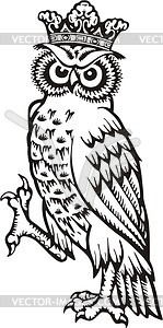 Owl - vector clipart / vector image