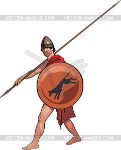 Pikeman - vector image