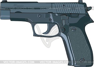 Pistol - vector clipart