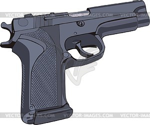 Pistol - vector clipart