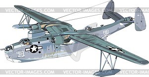 Plane - vector clipart / vector image