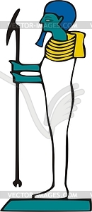 Ptah - vector clipart