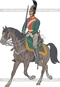 Rider - vector clipart