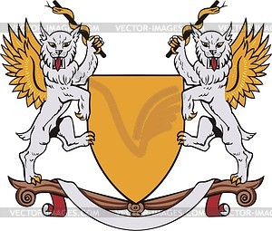 Shield - vector clipart / vector image