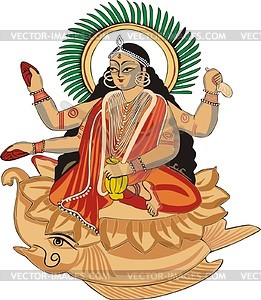 Shiva - vector image