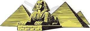 Sphinx - vector image