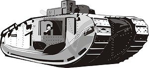 Tank - vector clipart