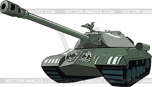 Tank - vector image