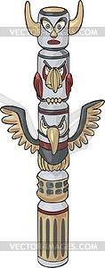 Totem - vector image