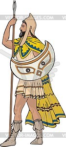 Warrior - vector clipart