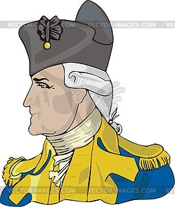 George Washington - vector clipart