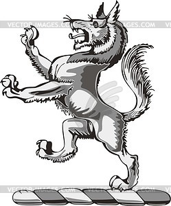 Wolf - vector clipart