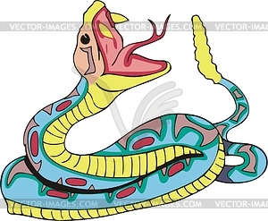 Snake - vector image