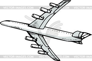 Aircraft - vector EPS clipart