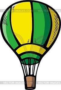 Air balloon - vector image