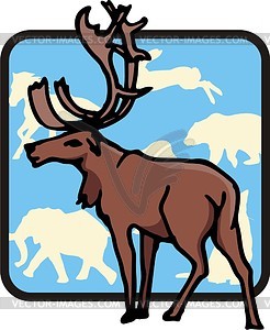 Deer - vector image