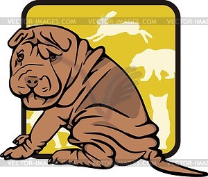 Dog - vector clipart