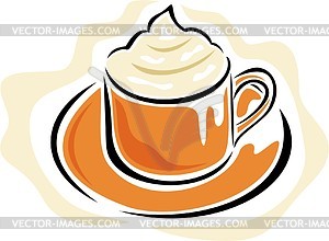 Cup - royalty-free vector image