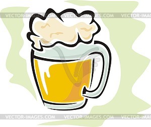 Beer mug - vector EPS clipart